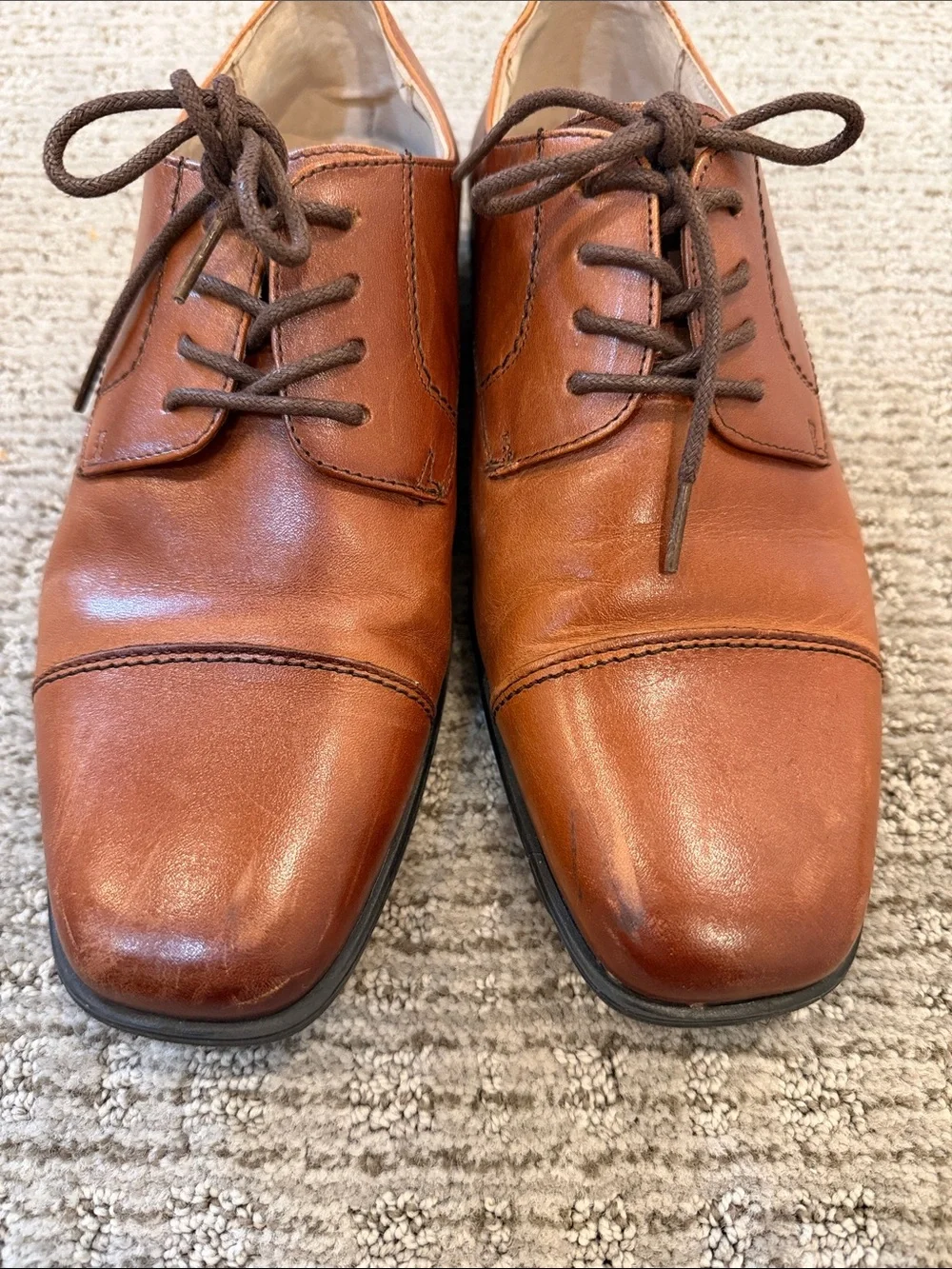 Boys Dress Shoes Florsheim brown leather